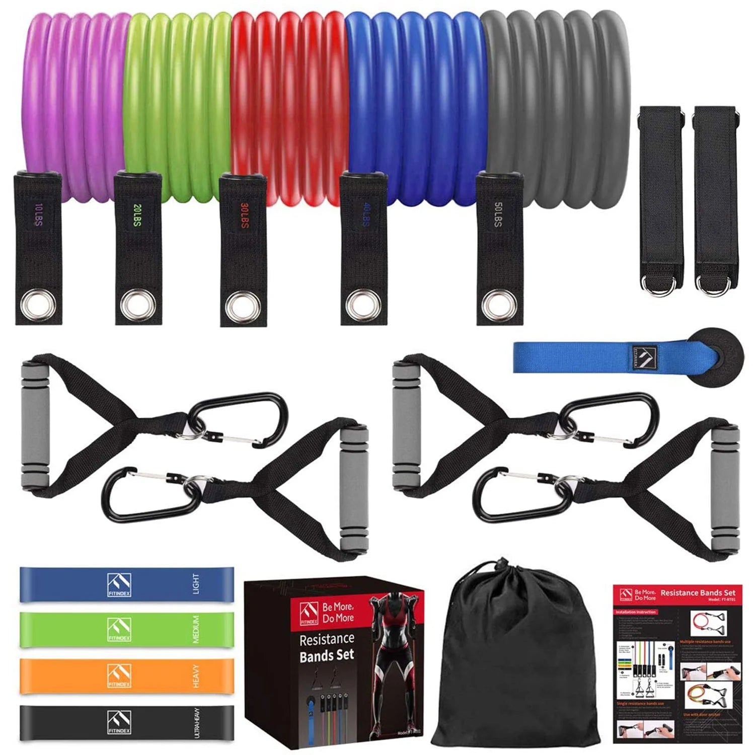 Bandas de resistencia, bandas de ejercicio, bandas de entrenamiento.